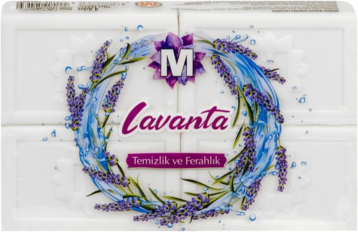 Migros Katı Sabun Lavanta 4x200 g