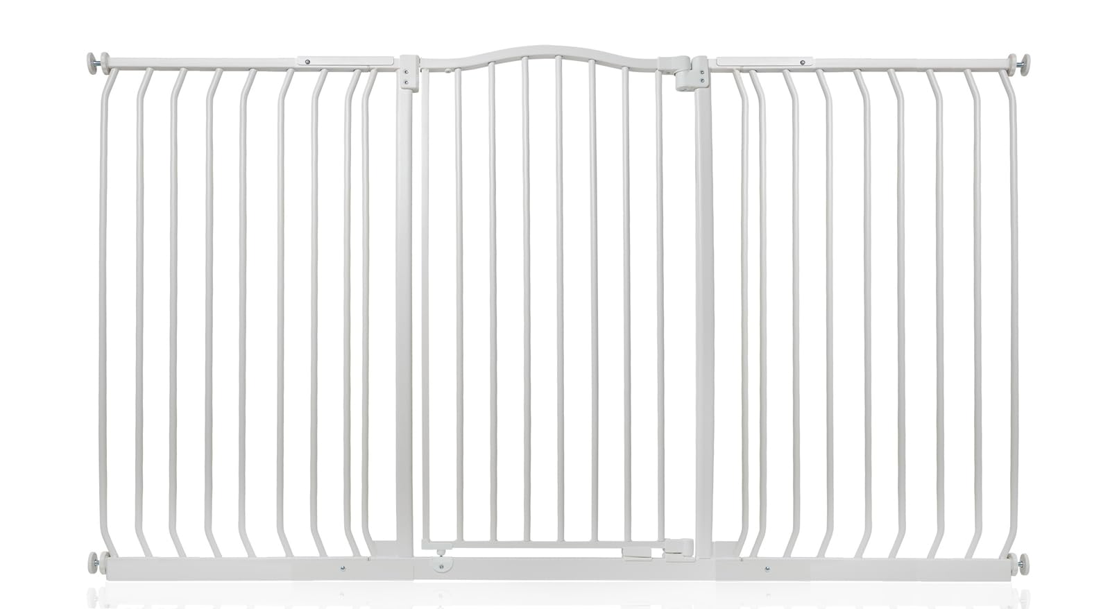 Safetots Extra Tall Curved Top Safety Gate, 116cm - 125cm, Matt Black, Extra Tall 100cm in Height, Pressure Fit Stair Gate, Baby Gate for Doors Hallways and Spaces, Safety Barrier, Easy Installation — view 39