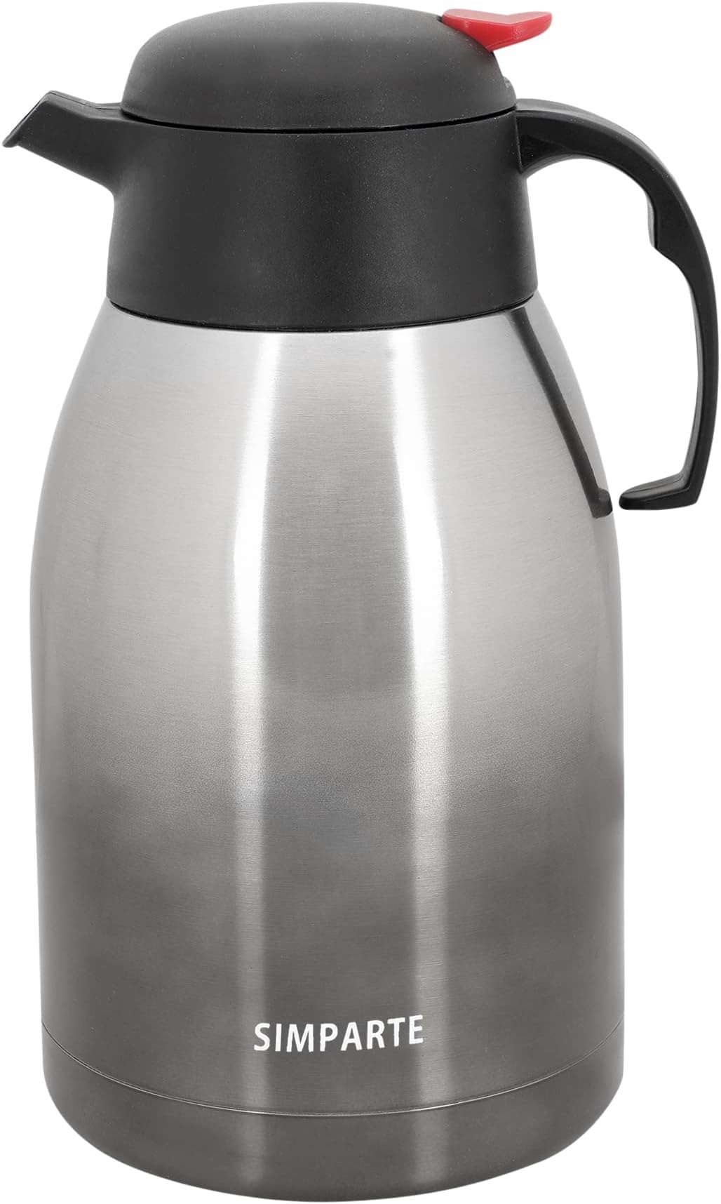 SIMPARTE Thermosteel Carafe - 1500 ML (1.5Litres) Flask, Silver Black Finish