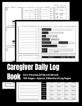 Caregiver Daily Log Book: Care Log Journal, Record Daily Needs, Monitor Vitals, Meds, and More! Perfect for Seniors, Assisted Living, and Home Care