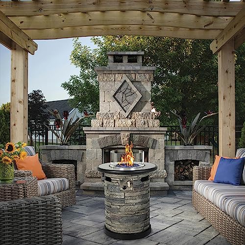 Baide Home Outdoor Propane Fire Pit Table thumbnail 5