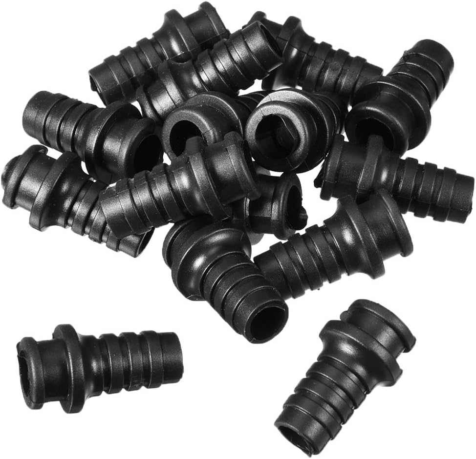 Boot String Protector Amazon.com: uxcell 15pcs 8-7mm PVC Strain Relief Cord Boot Protector ...