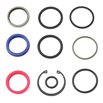 AM118391 Cylinder Seal Kit Compatible with John Deere 40 44 60 70 70A Loaders, for 1-1/2in Bore Hydraulic Cylinders, Sealing Gasket Set Replace JD-AM118391 JDAM118391