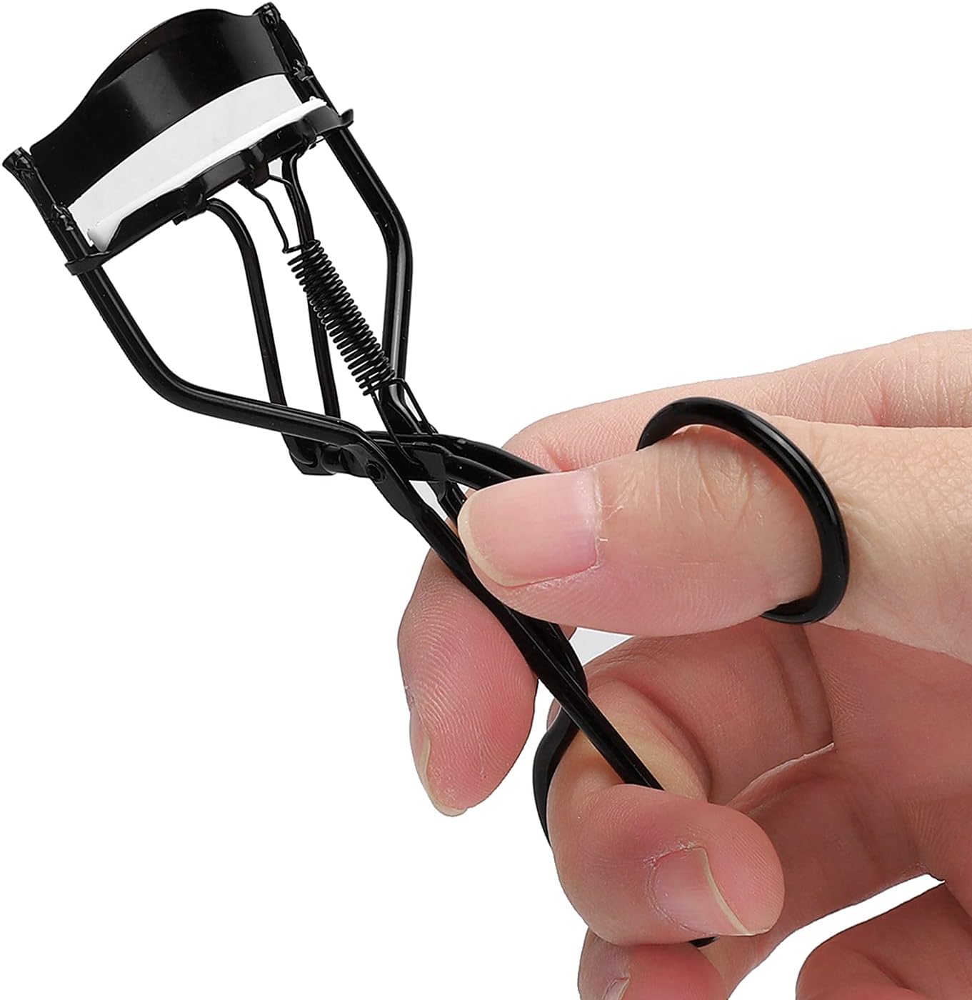 ZJchao Eyelash Curler, Stainless Steel Unique Handle Design Lash Curler Makeup Tools for Women Fits All Eye Shapes and Sizes