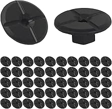 OTUAYAUTO Pack of 50 Plastic Mounting Clips - Threadless Nuts for Wheel Arch, Bumper & Trim - Replacement for 2019900050, 51711958025, A2019900050