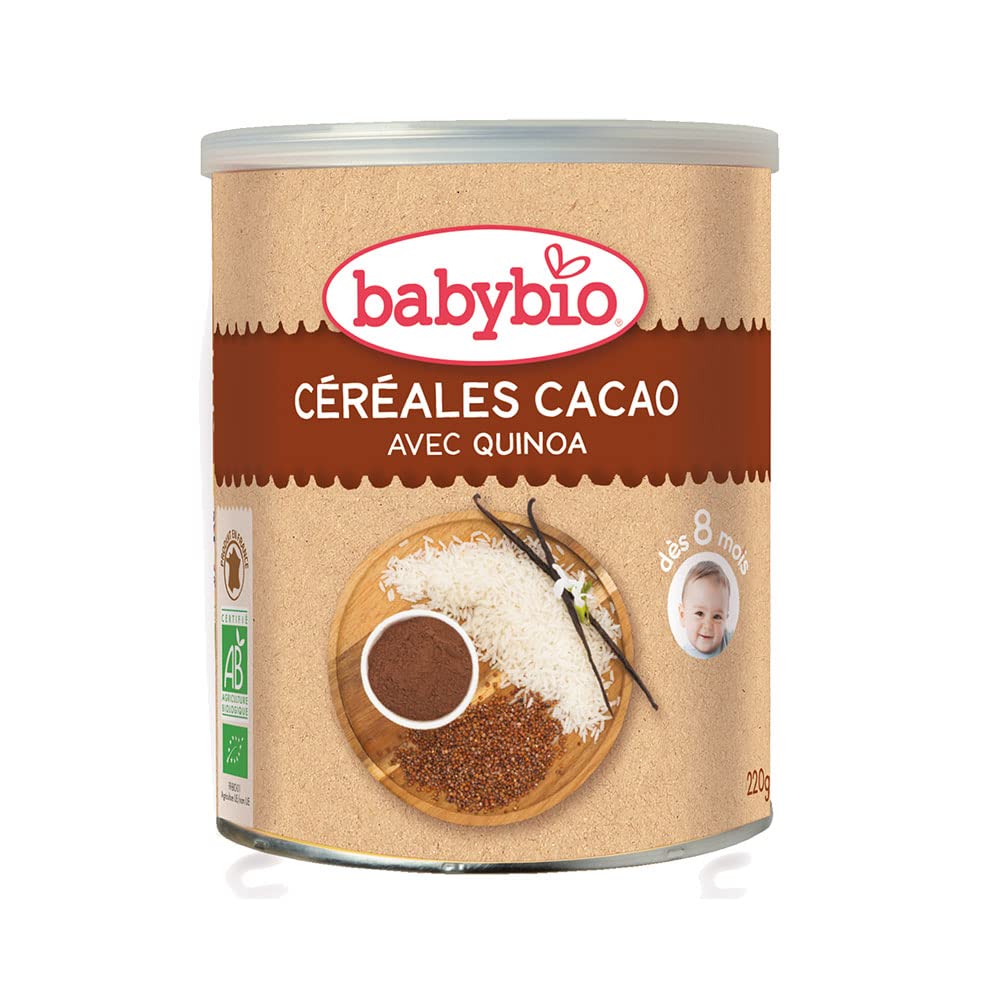 Babybio Cereales de Cacao 220 gr