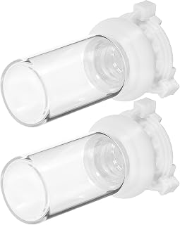 Yardwe 10ml Acrylic Mini Ant Water Feeder 2PCS Transparent Farm Ant Feeding Box Clear Ant Nest Micro Animal Liquid Feeder for Water