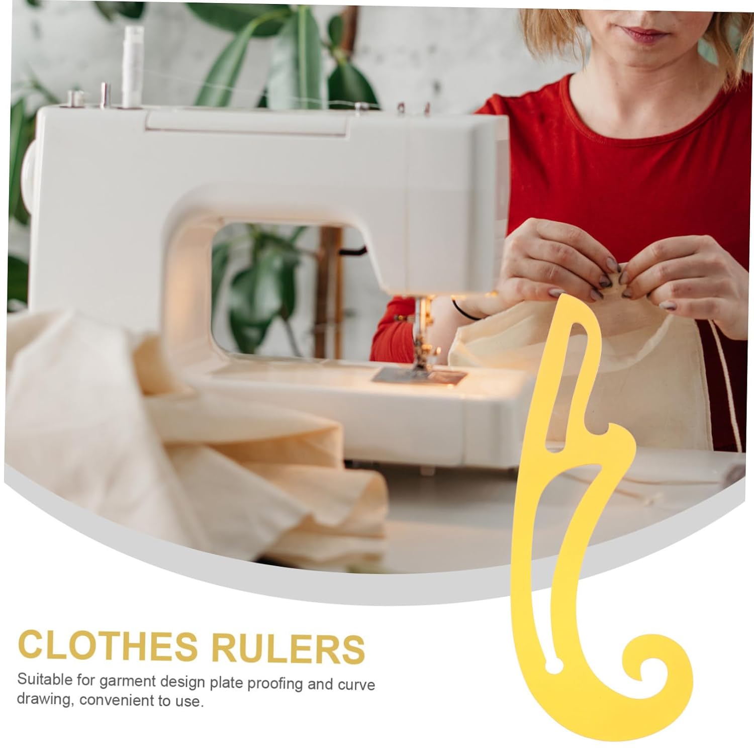 Clothing Curve Cutting Ruler Drafting Tool for Fashion Design Sewing Pattern Making Lightweight User-Friendly Sewing Ruler for Beginners and Enthusiasts