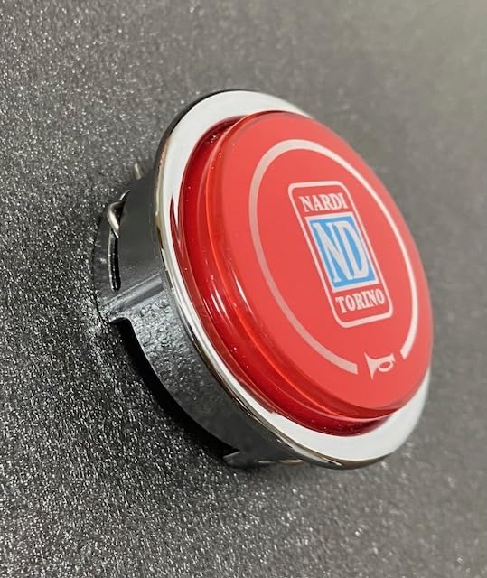 Amazon.co.jp: ナルディ ホーンボタン NARDI 赤 レッド クラクション