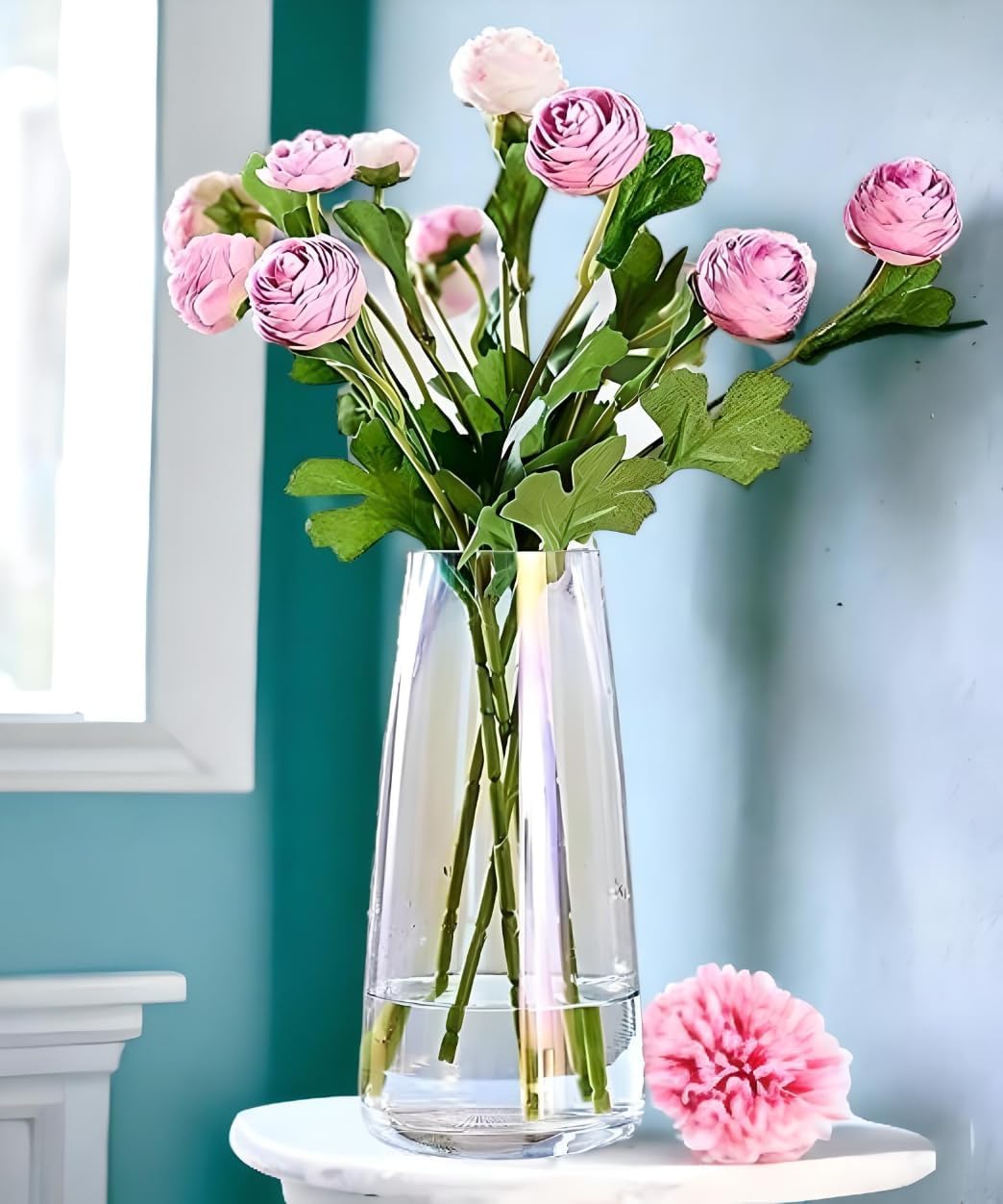 Clovefry Decorative Glass Vase for Flowers Plants, Home Décor Office Living Table Decoration,Vases for Home Decor, Luster Glass Vase,Modern Glass Vase - (Crystal Amber, Approx 9 Inches Height) (B0DDY6L7JQ) Amazon Price History, Amazon Price Tracker