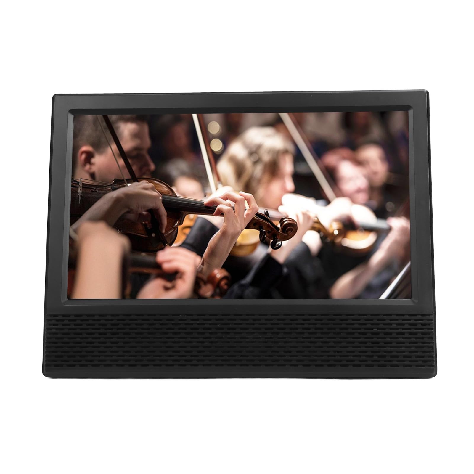 TV Portable 14 Pouces, TV Numérique 1366 X 768P avec Batterie Rechargeable 8800 MAh, Prise en Charge Dab, USB, HDMI, Carte TF, Télévision pour Camping, Cuisine, Camping-Car