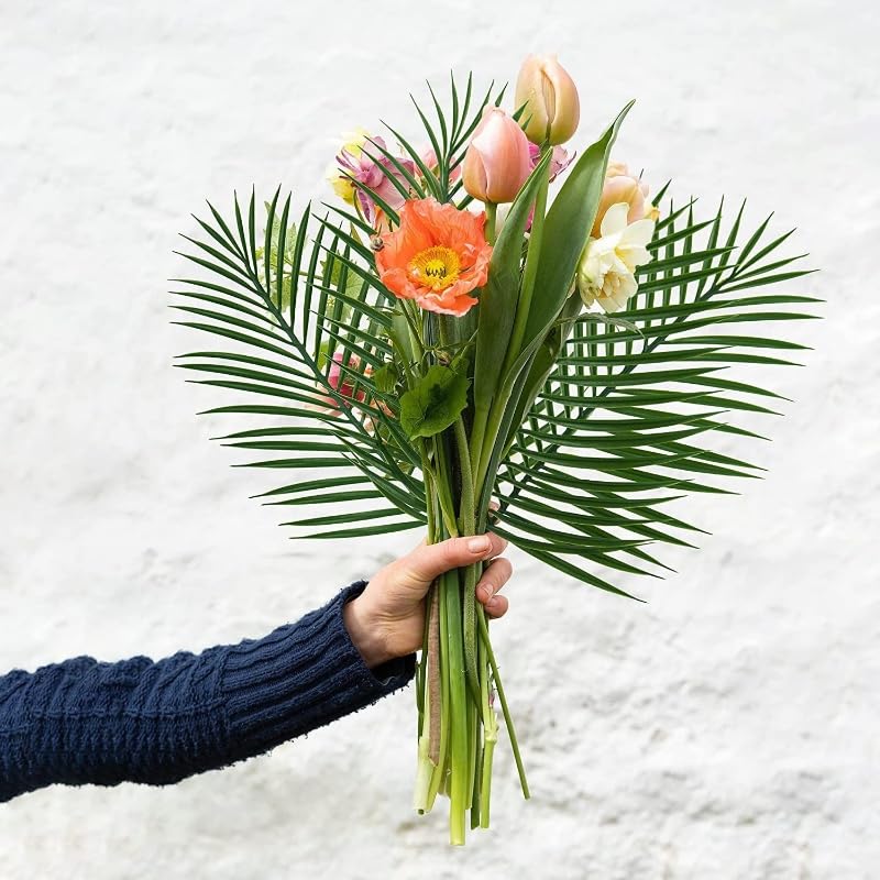 Arrangement floral de jungle sans entretien pour salon moderne - 4