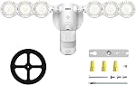 SANSI LED Lumières de sécurité Capteur de mouvement lumière extérieure, lumière de déluge de dusk to Dawn, 15W 2000lm 5000K Lumière de mouvement, IP65 Capteur de mouvement imperméable Lumière extérieure lumière de crue, blanc