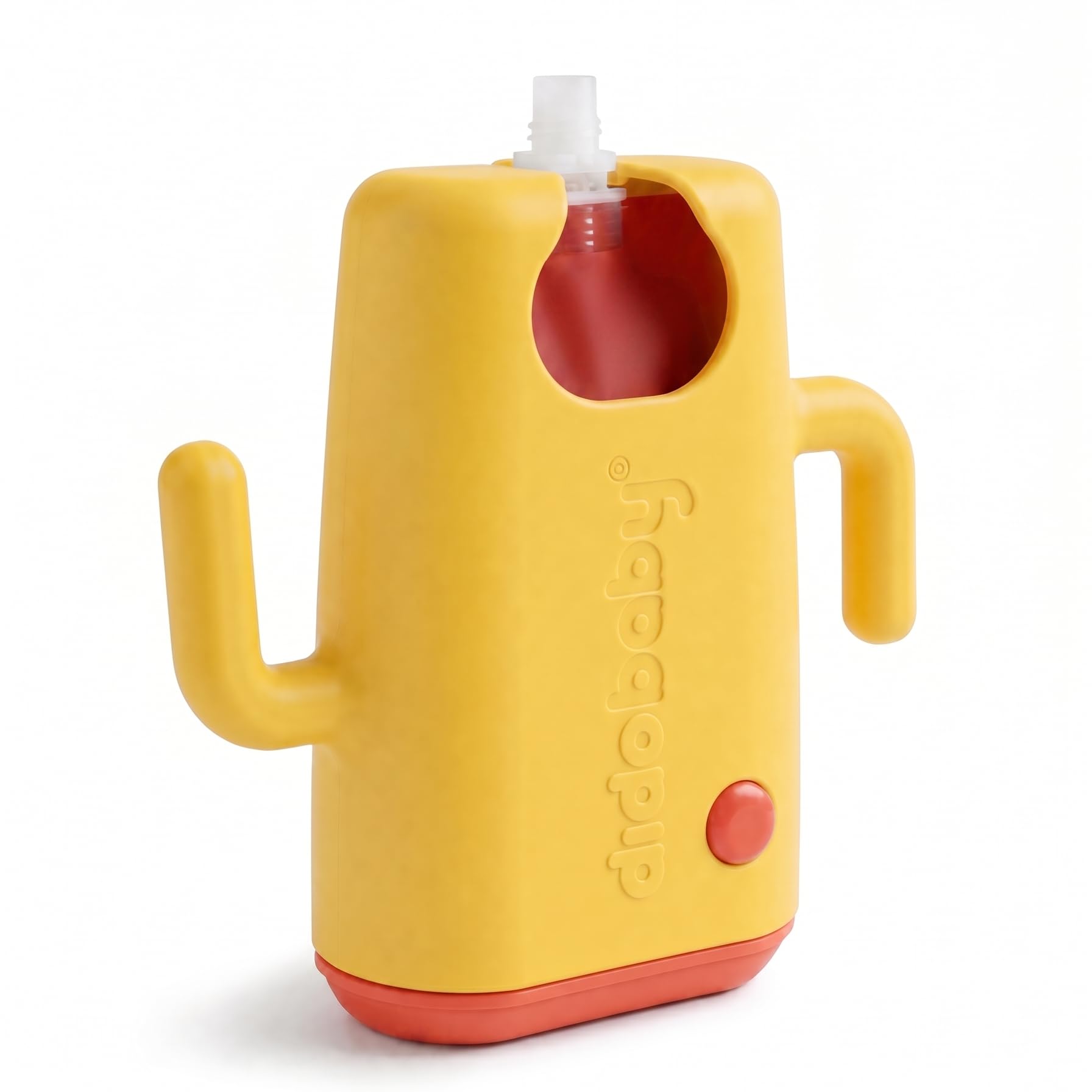 Soporte Anti-Derrames para Bolsitas Reutilizables y Briks de Zumo | Evita Manchas y Derrames | Compatible con las Bolsitas Didobaby y la Mayoría de Pouches
