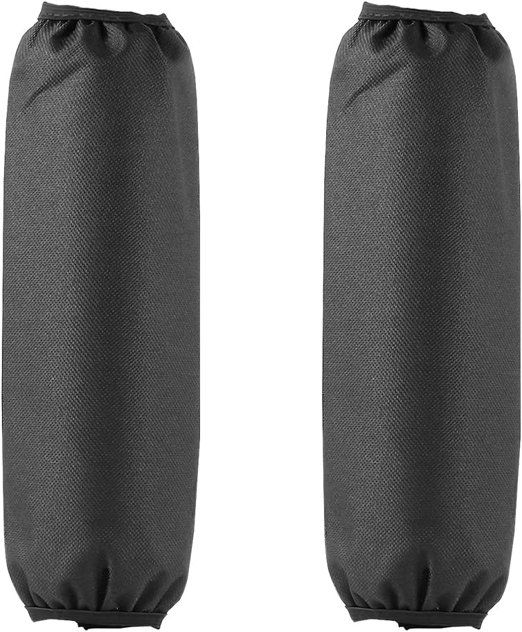 2PCS Motorcycle Shock Absorb Protector, Nylon 270mm Snowmobile Protective Sleeve Covers, Motorbike Shock Absorber Protection Accessories, Universal for Motorcycle ATV Quad Scooter