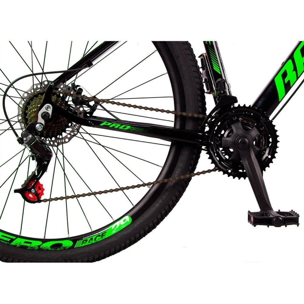 Bicicleta Aro 29 Raider Z3X Pro 21V Freio a Disco e Suspensão