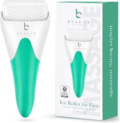 Ice Roller for Face - Smoothes Fine Lines Wrinkles Face Eye Roller for Puffy Eyes Valentines Day Gifts
