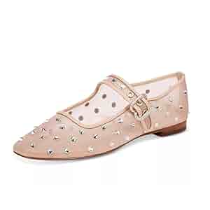 靴 Mary Jane Crystal Ribbon Satin Flats 38 靴 Mary Jane Crystal Ribbon Satin Flats 38 Mary Jane Crystal