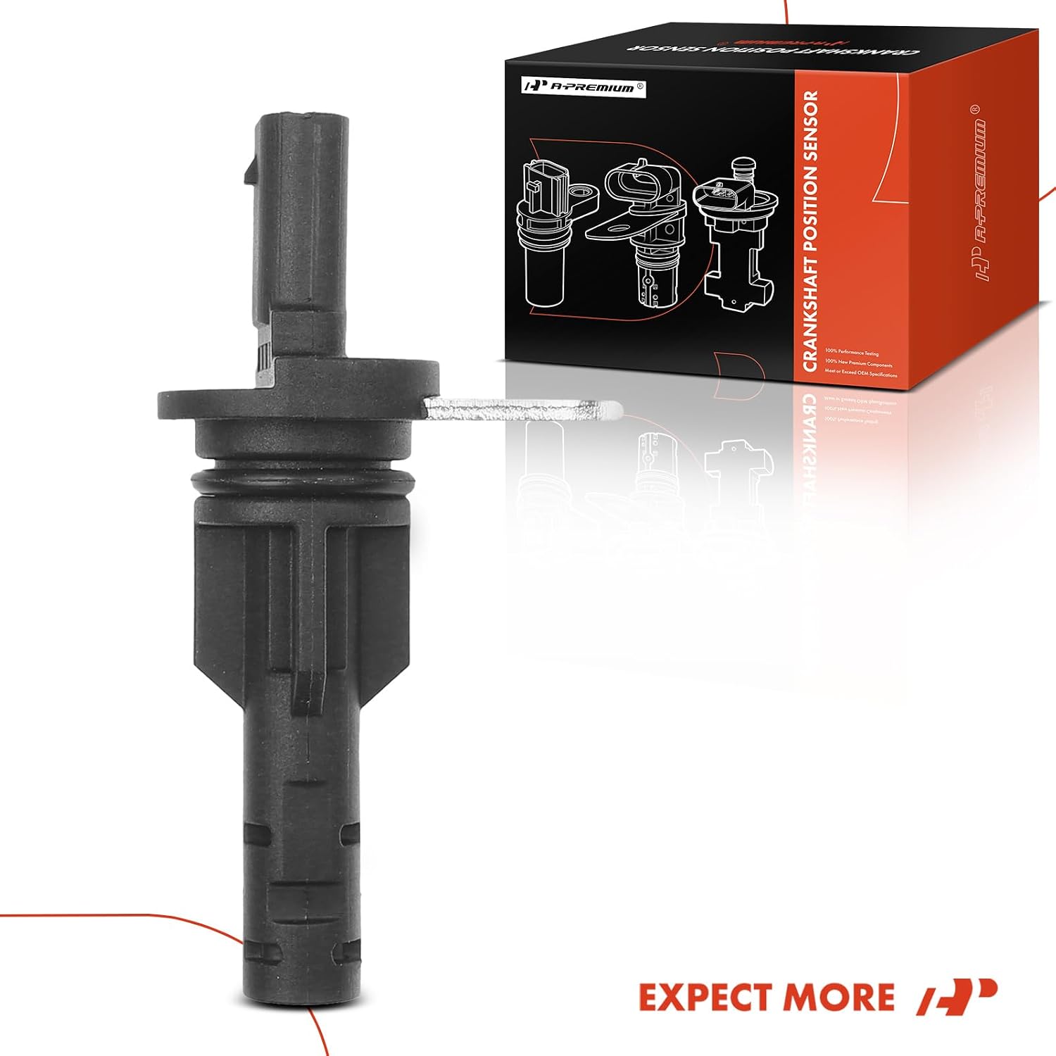 A-Premium Engine Camshaft Position Sensor Compatible with Chrysler 300 & Dodge Challenger, Charger, Dakota, Durango & Jeep Grand Cherokee, Commander, Liberty & Mitsubishi & Ram 1500, 2500, 3500