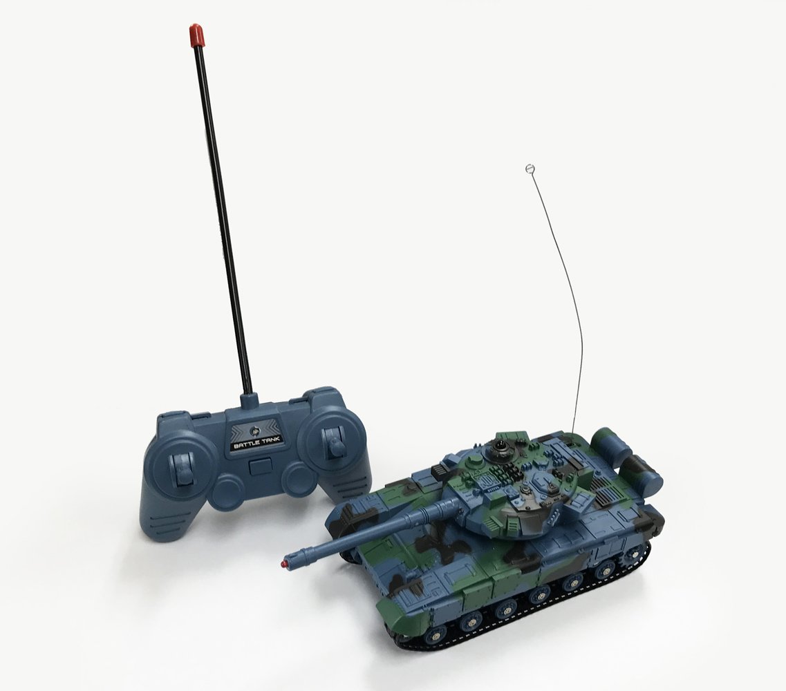 Amazon.co.jp: RCバトルタンクジュニア T-72型 40MHz 赤外線バトル