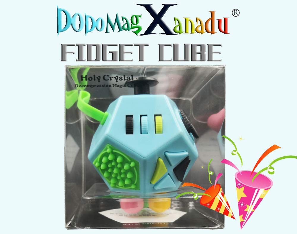 Buy Fidget Dodecagon 12Side Fidget Cube Relieves Stress and Anxiety