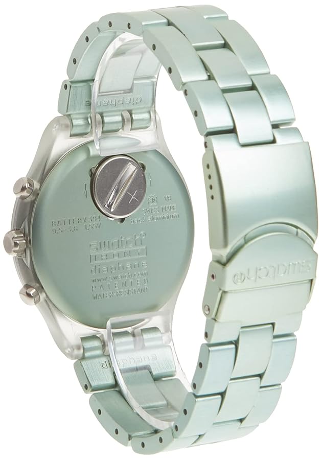 Amazon.co.jp: Swatch クロノグラフ アルミニウム レディース