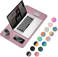 Vista 15 de YSAGi Almohadilla de Escritorio de Oficina, Tapete de Escritorio, 23.6" x 13.7" Ultra Delgada Impermeable de Cuero PU Secante de Escritorio