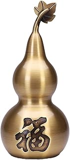 Statue,Pure Gourd Decoration Lucky Gossip Office Living Room Wu Lou Decoration Home Office Statue Artwork Blessing Gift(Small)