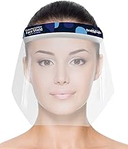 Healthgenie Face Shields & Ear (Pack Of 2), Safety Face & Ear Shield, 42 x 22 Cm, 450 Microns Unbreakable Shield For Men And Women