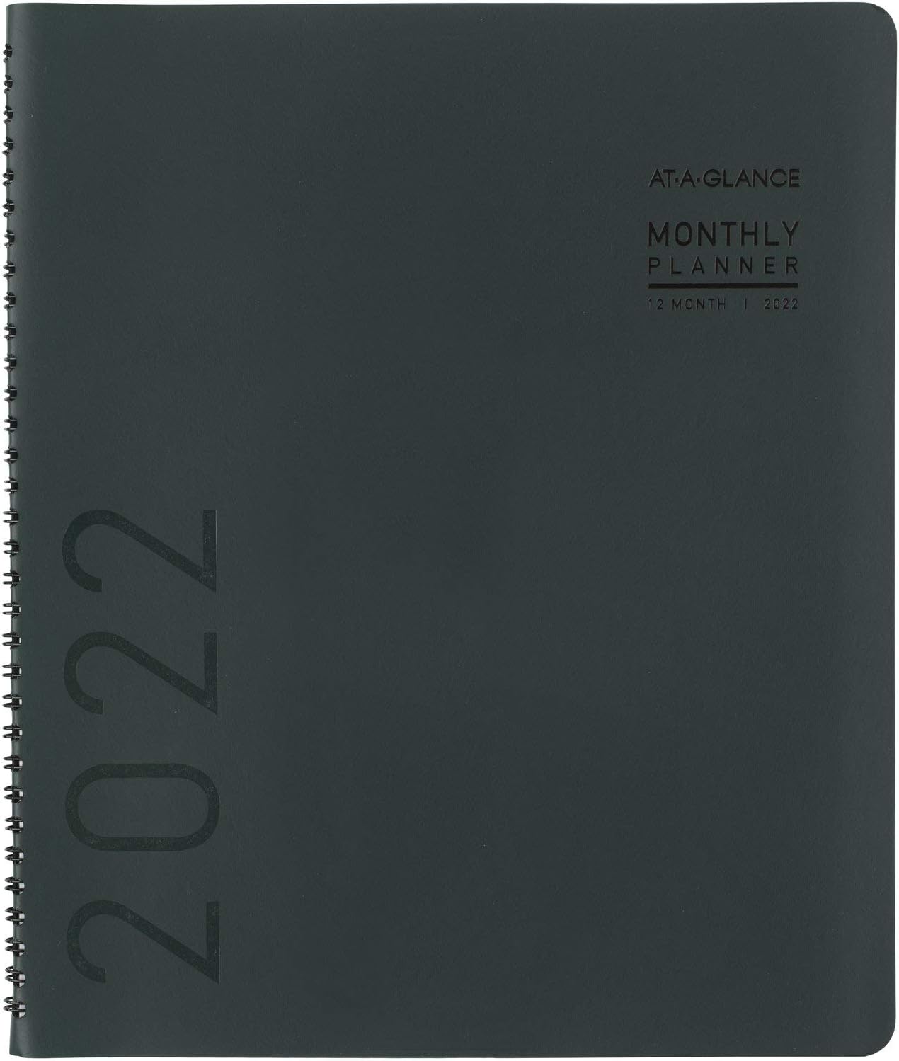 AT-A-GLANCE 2022 Monthly Planner by AT-A-GLANCE, 9" x 11", Large, Contemporary, Forest (70250X61)