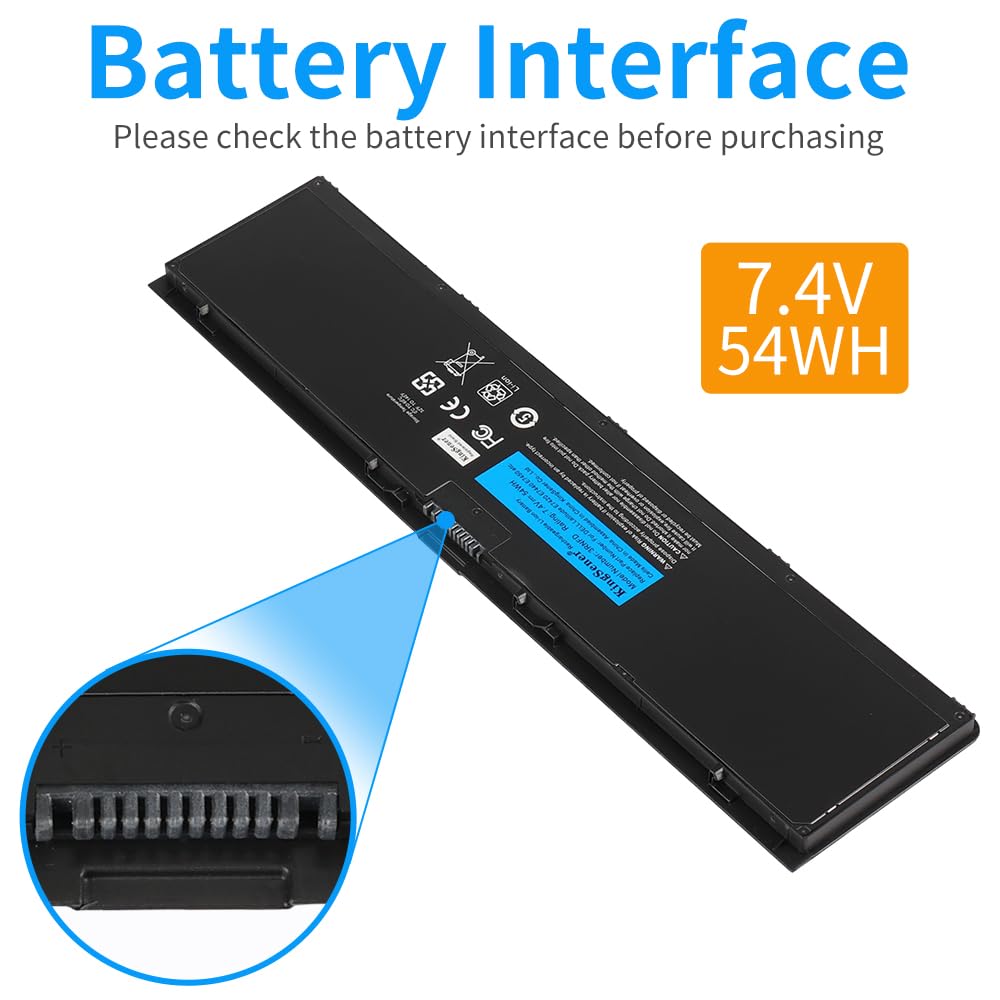 54Wh 3RNFD Batteria per Dell Latitude E7440 E7420 E7450 Ultrabook V8XN3 G95J5 34GKR 0909H5 0G95J5 5K1GW 7.4V