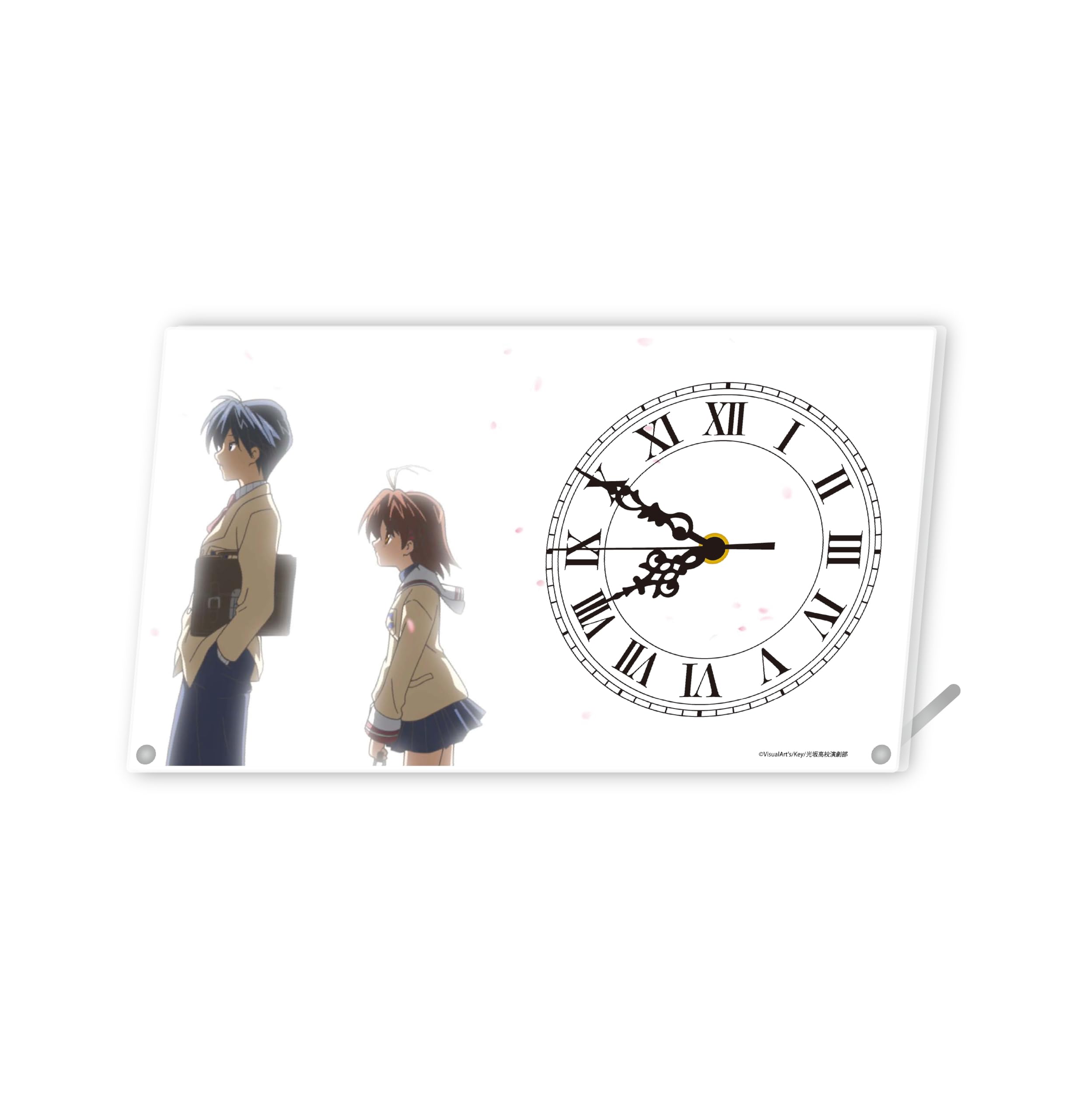 Amazon.co.jp: ウワ(UWA) CLANNAD 時を刻むアクリル時計 約260×150mm