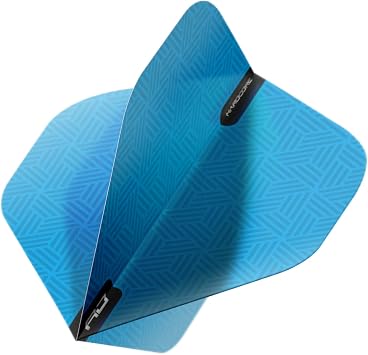 RED DRAGON Hardcore XT Standard Dart Flights - Extra Thick 100 Micron Replacement Flights for Stable Throwing Performance - 15 Flights 5 Sets