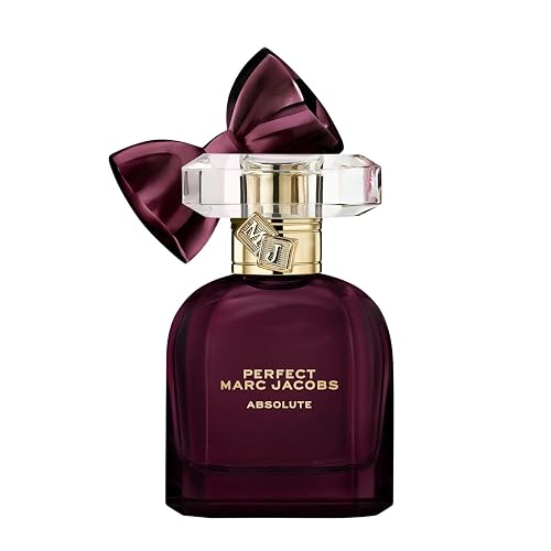 Marc Jacobs Perfect Absolute Eau de Parfum – Ambery Women's Perfume – With Notes Caramelized Fig Accord, Jasmine Absolu & Rich Amber Accord - 1 Fl Oz (Pack of 1)