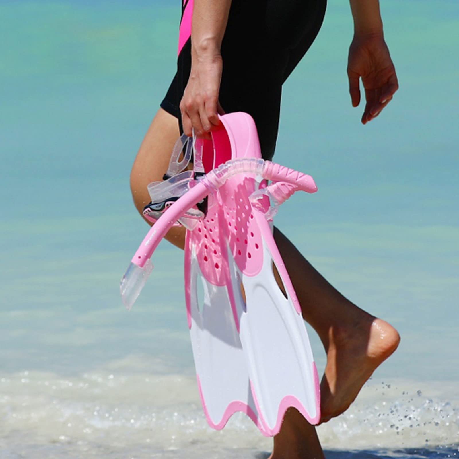 Flipper Professionale Scuba Diving Pinne Adulto Regolabile Nuoto Scarpe Silicone Lungo Sommergibile Snorkeling Piede Monofin Surf Pinne