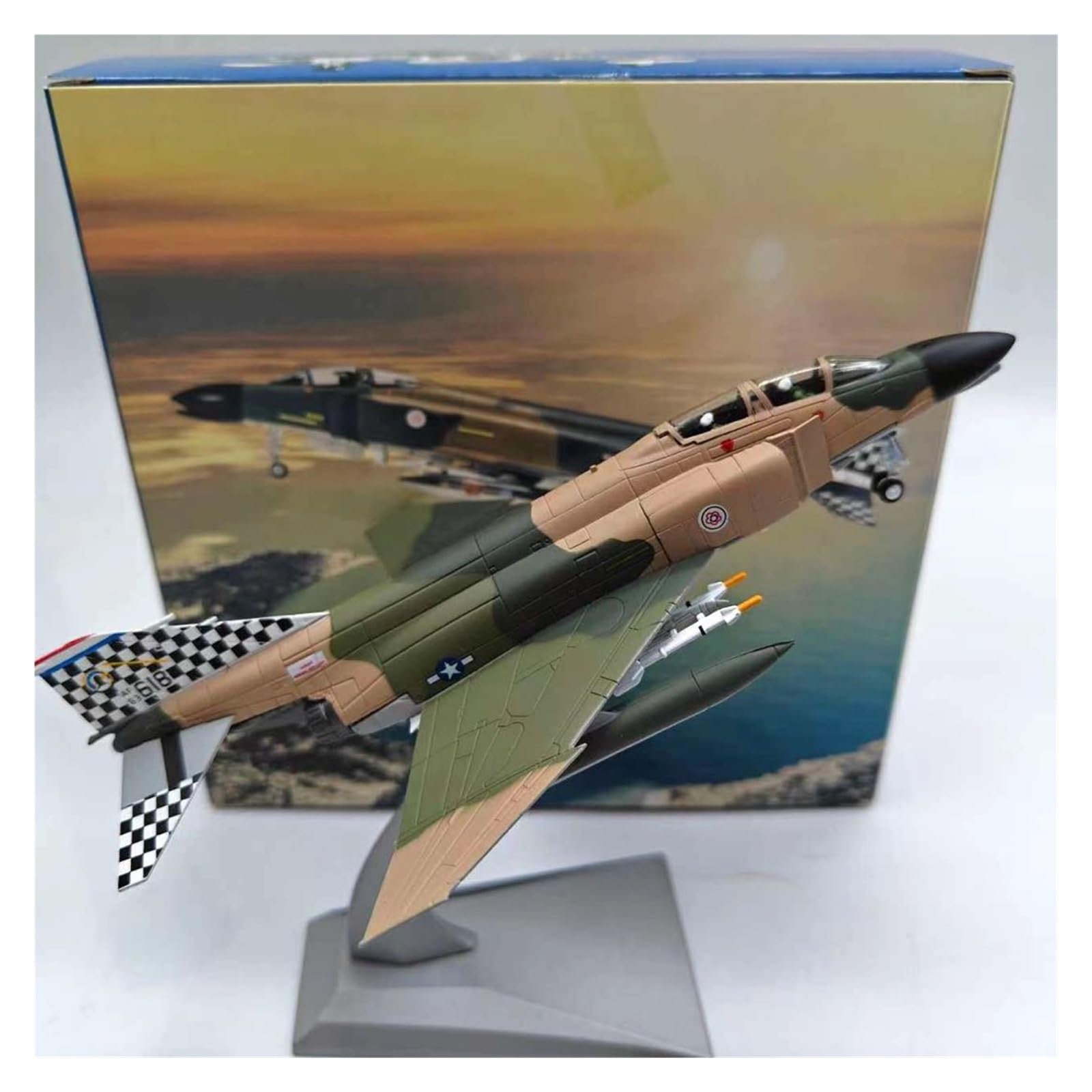 Amazon.co.jp: 航空機 1/144スケール ダイキャストメタル F-4C