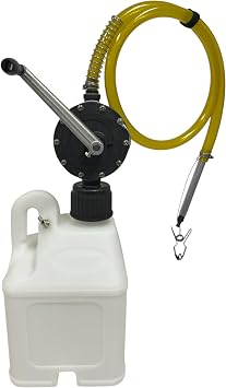 FLO-FAST Pro 5-Gallon Fluid Transfer KIT with High-Flow Pump 8 GPM, Portable, Durable, Made in USA Marine, ATV, Automotive, Agriculture Natural