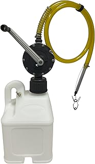 FLO-FAST Pro 5-Gallon Fluid Transfer KIT with High-Flow Pump – 8 GPM, Portable, Durable, Made in USA – Marine, ATV, Automotive, Agriculture (Natural)