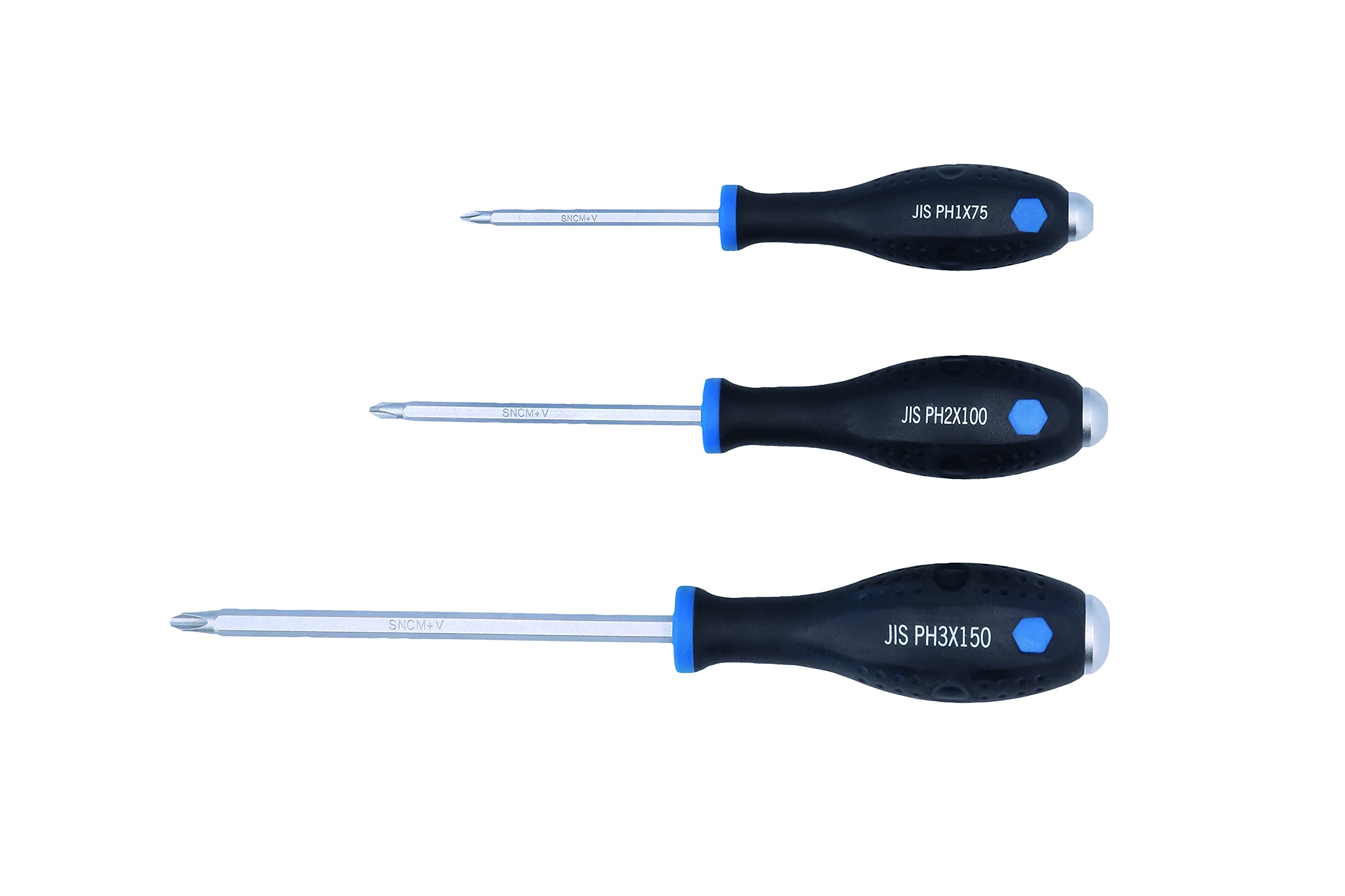 Laser 8037 JIS Pound Thru Screwdrivers 3pc