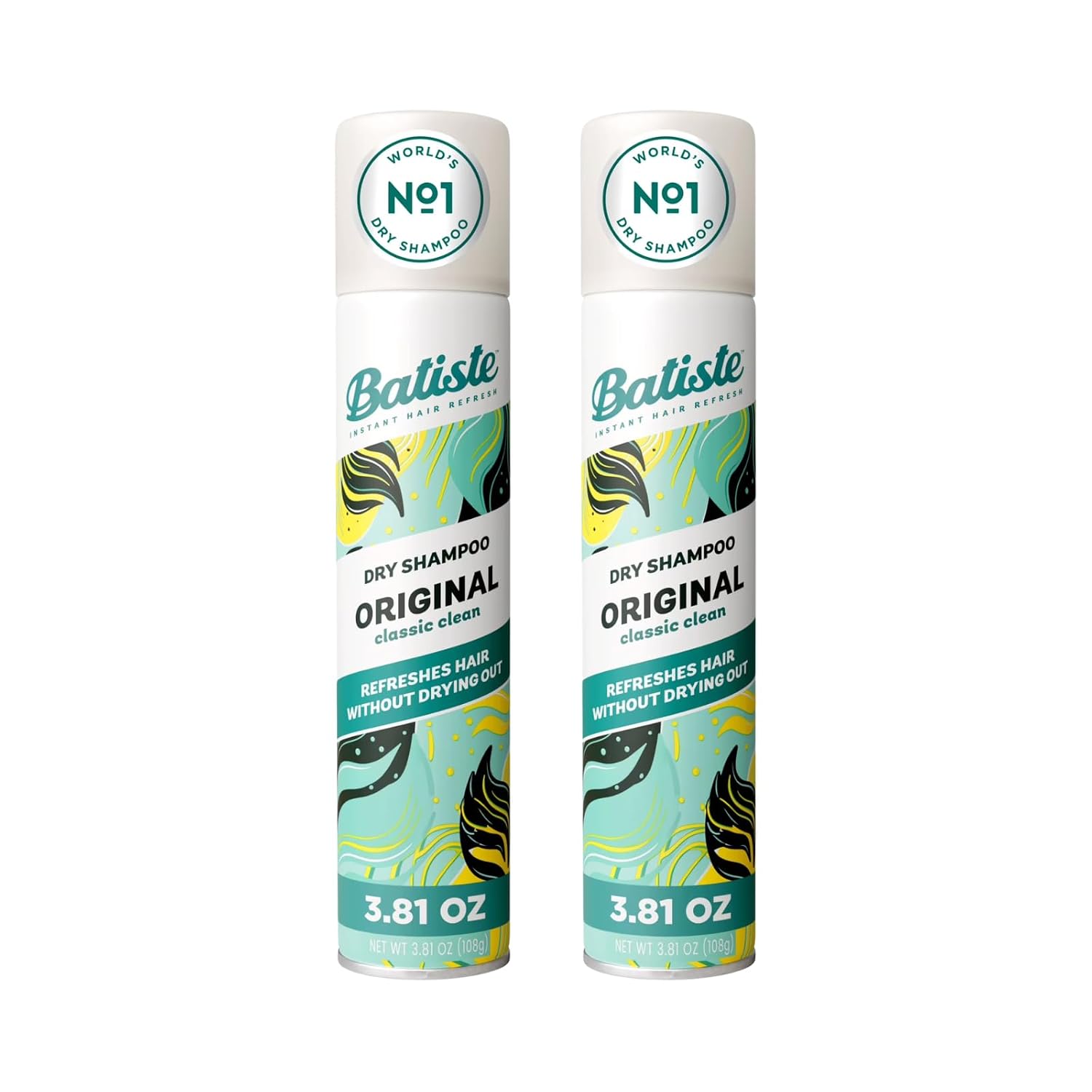 Batiste Dry Shampoo Original - Refresh Hair & Absorb Oil