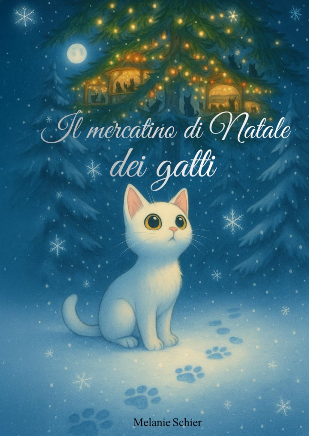 Il Mercatino di Natale dei Gatti: Una storia di Natale per bambini e racconto d’inverno | libro della buonanotte da leggere ad alta voce per i primi lettori | libro calendario dell’Avvento