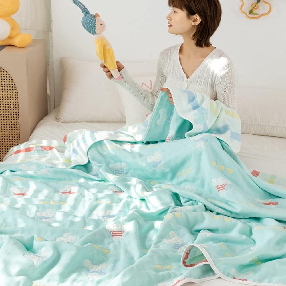 Quilt Soft Bedspread Bed Cover Duvet Summer Adult Quilt Kids Thin Quilts for School Camping Bedspread Sleep Cover Children Throw Blanket Comforter-Alpaca - powder_150x200cm