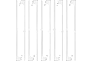 Yardwe 10Pcs Car Window Flag Pole Mount for Patriotic Day