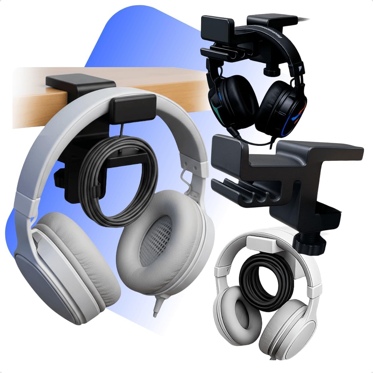 Suporte de Mesa para Headset ELETROSTOCK