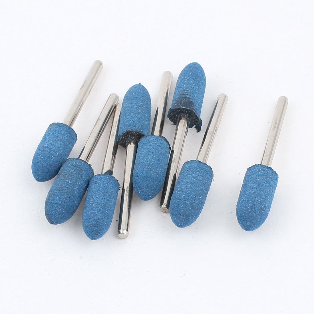 Aexit 3mm gambo 8mm punta conica blu gomma levigata punto 8 pz ID: 662072