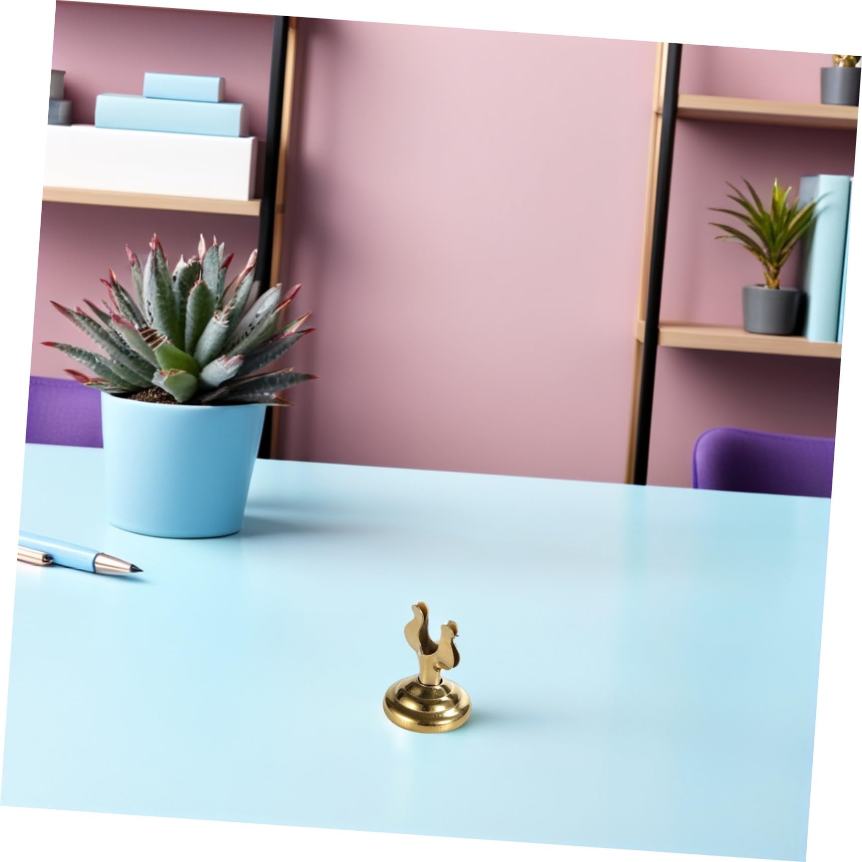 GALPADA Soportes Mini U Inoxidable Para Números De Mesa Clips Para Notas Y Cartas Elegantes Para Fiestas Y Restaurantes 3 Piezas X 7