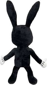 Amazon.co.jp: SUVAPOTAC ブラック カートゥーン うさぎ ぬいぐるみ