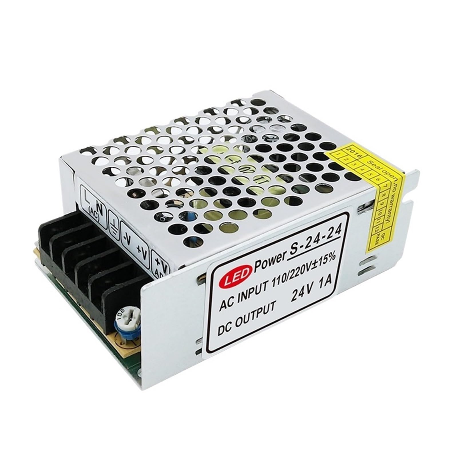 Alimentation à découpage 24V 1A transformateur CC pour bande LED