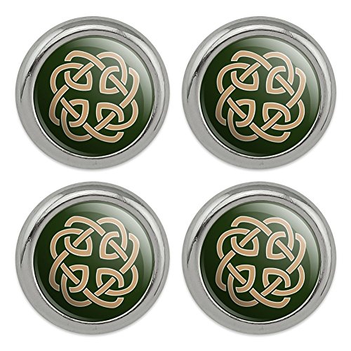 Celtic Knot Love Eternity Metal Craft Sewing Novelty Buttons - Set of 4
