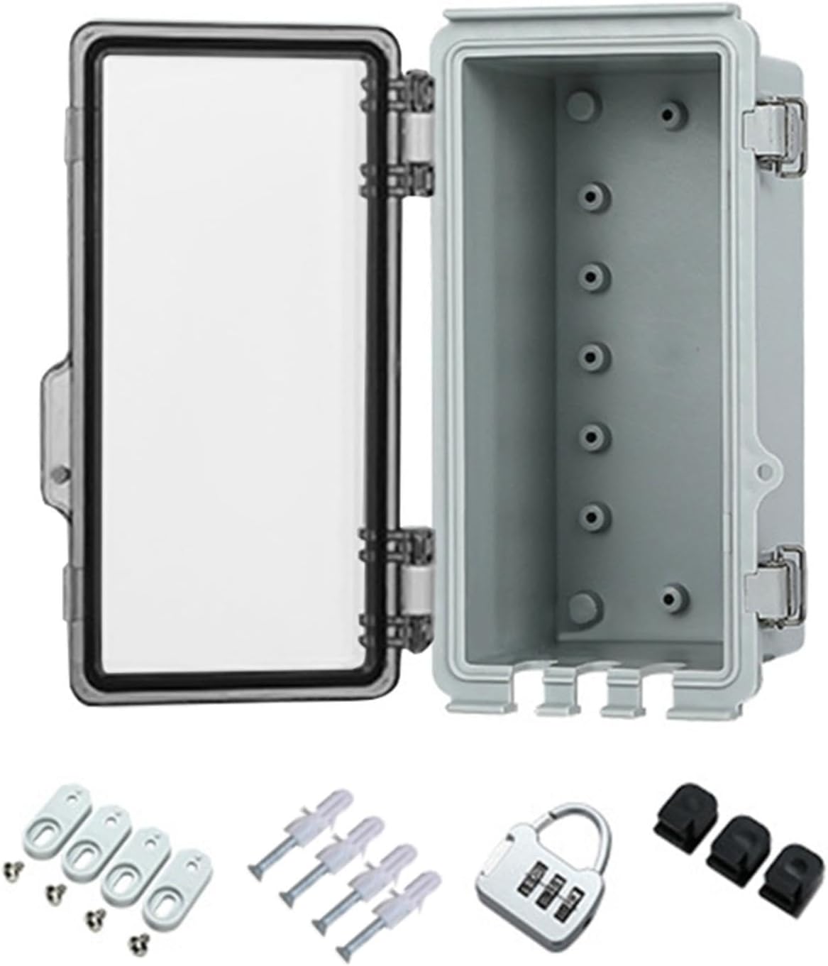 デザインジャンクションボックスアウトドア電気エンクロージャーと取り付けアクセサリーガーデンサプライズアウトドアディストリビューション